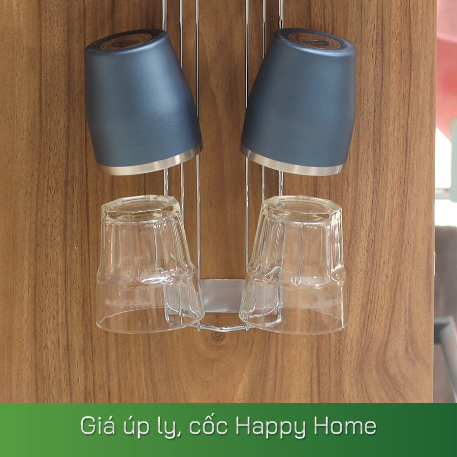 Giá úp ly, cốc Happy Home