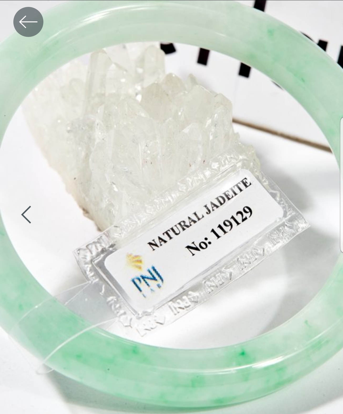 Vòng Tay Cẩm Thạch Phỉ Thúy Jadeite 55 mm