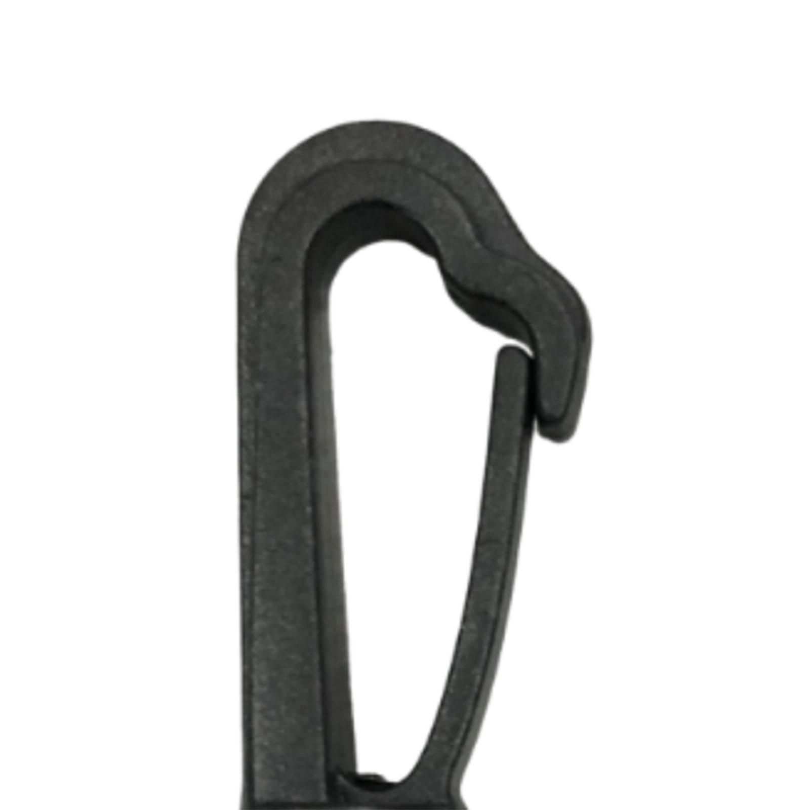 10Pcs Swivel Snap Hook Swivel Clip 0.6" Inner Diameter 360 Degree Rotation Webbing Strap Buckle Lobster Claw Clasps for Handbags