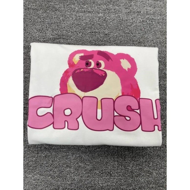 Áo thun unisex nam nữ in CRUSH form rộng tay lỡ phông teen cổ tròn cotton giá rẻ