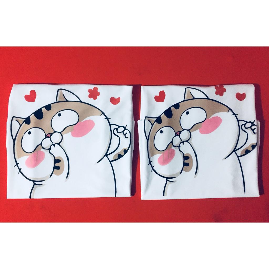 Áo thun mèo cat ami bụng bự m21,chất đẹp, bao đổi trả MEO MEO