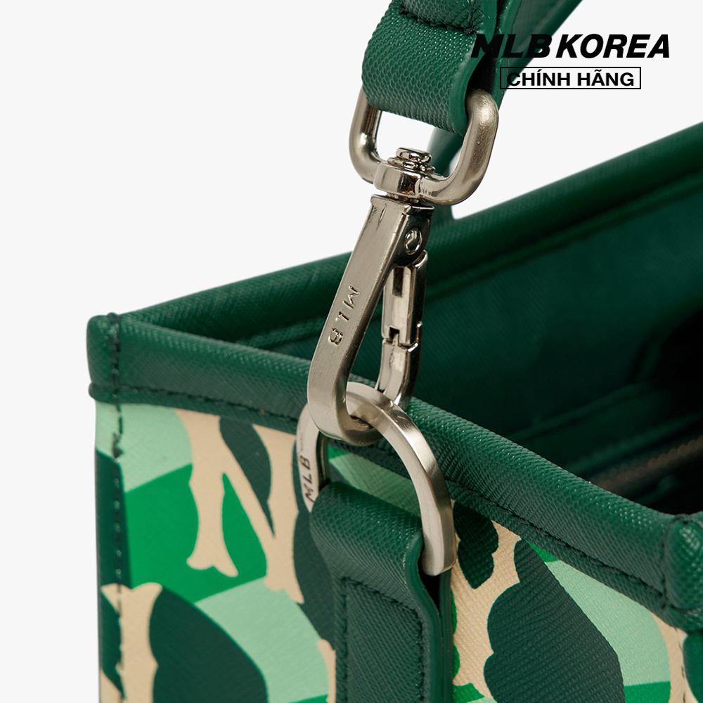 MLB - Túi tote chữ nhật Cube Monogram Small 3AORS022N-43BRD