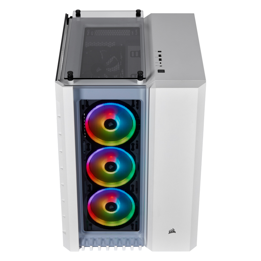 Vỏ máy tính Corsair 680X RGB TG White CC-9011169-WW - Hàng chính hãng