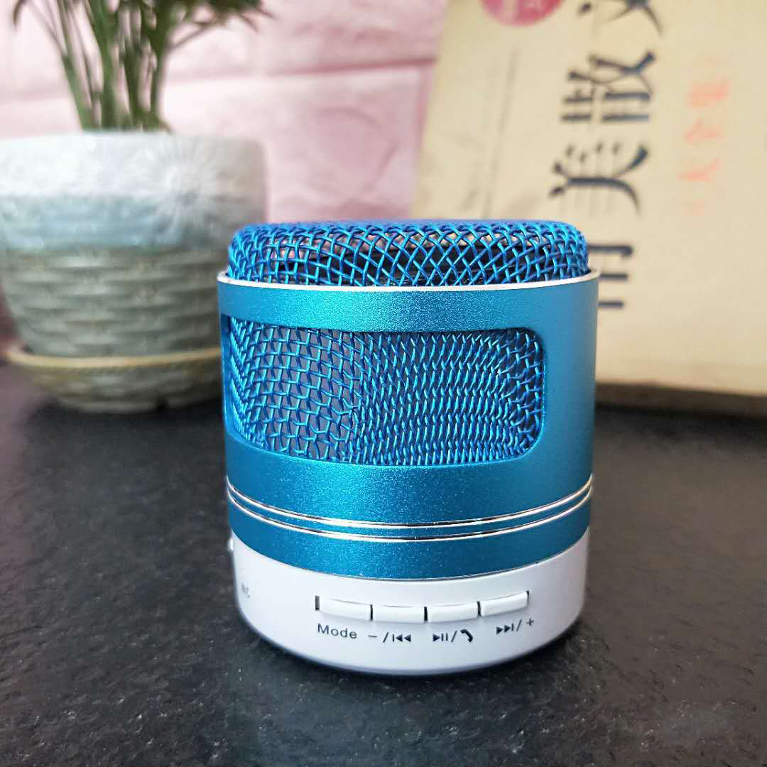 Loa Bluetooth Mini Q8-1 Hình Micro Hỗ Trợ USB, Thẻ Nhớ, AUX + Tặng Tai Nghe Bluetooth Nhét Tai (Màu Ngẫu Nhiên)