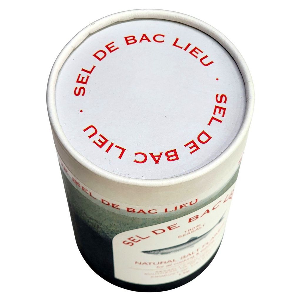 MUỐI BẠC LIÊU - SEA SALT FLAKES IN TUBE 1Kg