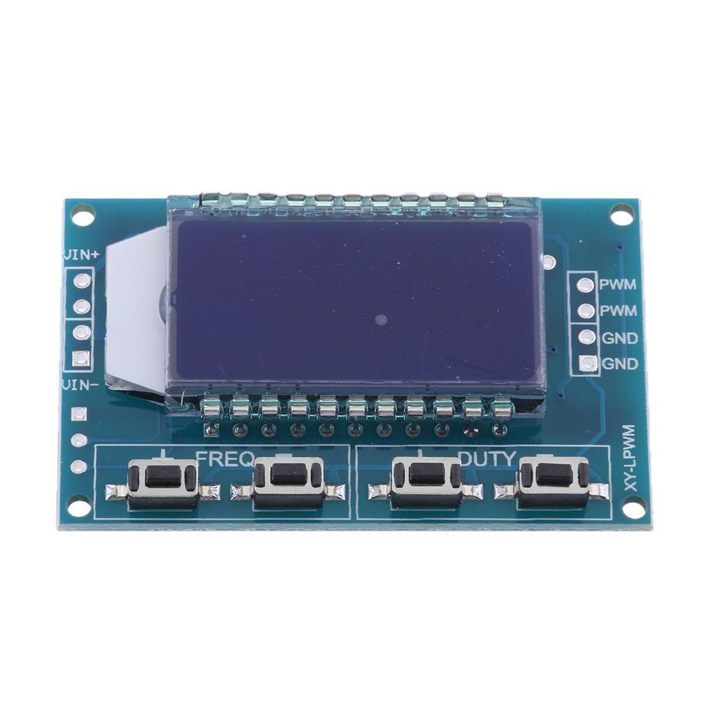 Signal Generator PWM Pulse Frequency Meter, LCD Display, Module Board 1 Pack
