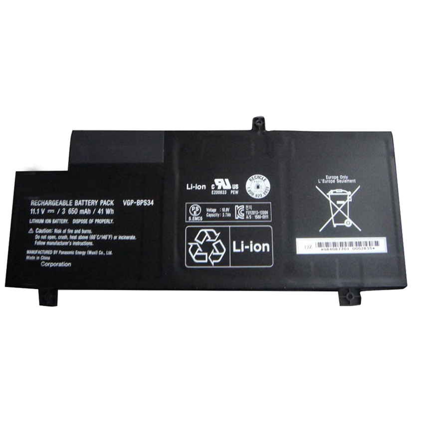 Pin thay thế dành cho laptop Sony BPS34  SVF15A1ACXB, SVF15A1ACXS, SVF15A1BCXB, SVF14AC1QL - Loại tốt