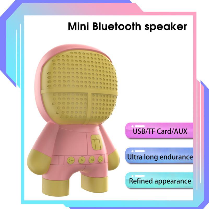 Hộp Loa Âm Thanh Vòm Chân Thực Loa Không Dây Mini Nhiều Màu Tùy Chọn Hộp Bass Âm Thanh Tiện Lợi Dễ Thương Màu sắc: xám vàng