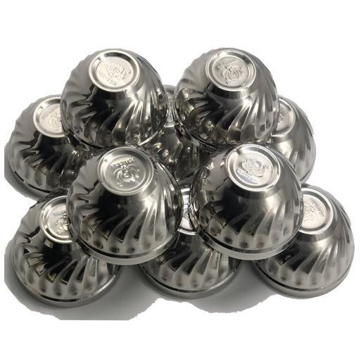 Bát cơm inox 2 lớp cách nhiệt mẫu xoắn cỡ 11.5cm