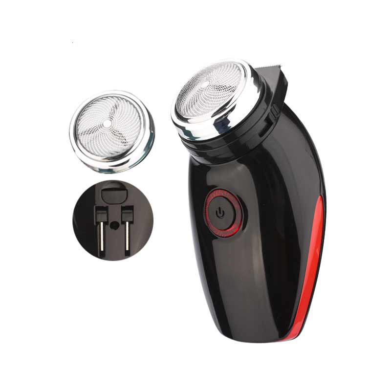 Máy Cạo Râu SC 501 Lưỡi Tròn Cạo Sát Sạch,Sạc Liền Tiện Lợi Pin Trâu Kèm Túi Đựng Chổi Vệ Sinh