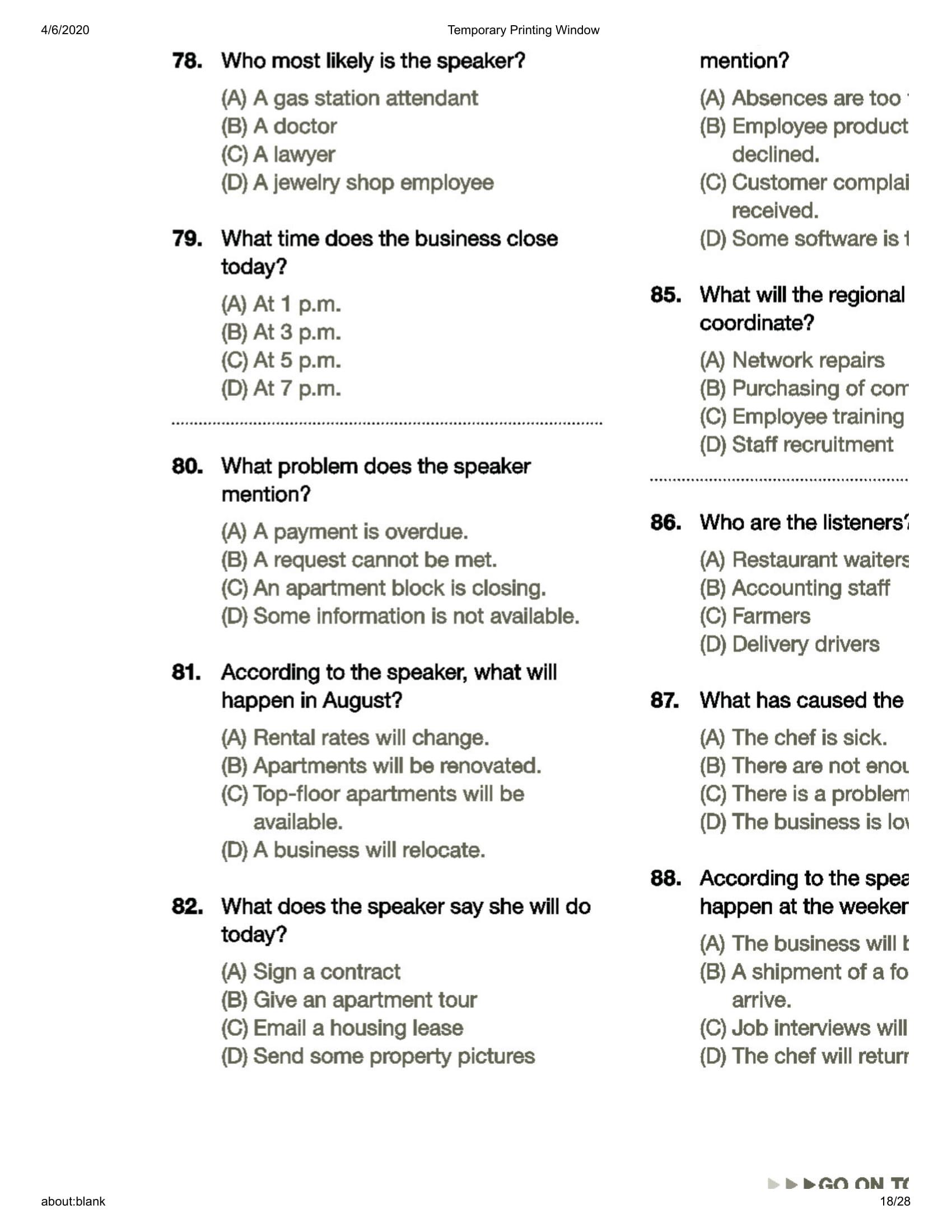 Sách Comprehensive Toeic Training 1000 Practice Test Items (Vol 2) - Kèm CD