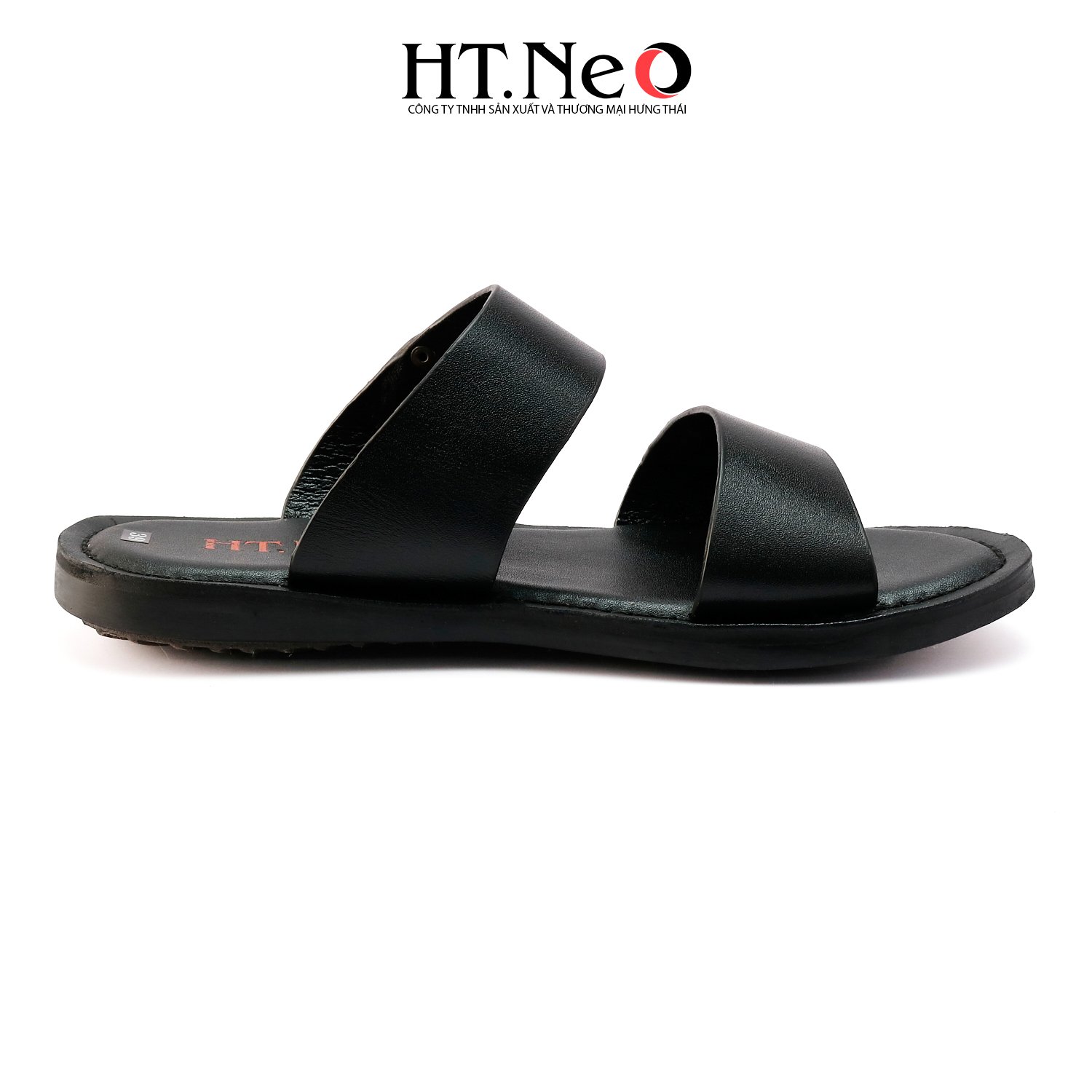 Sandal nam HT.NEO chất liệu da cao cấp, đế cao su, thiết kế trẻ trung, đi êm chân SD133