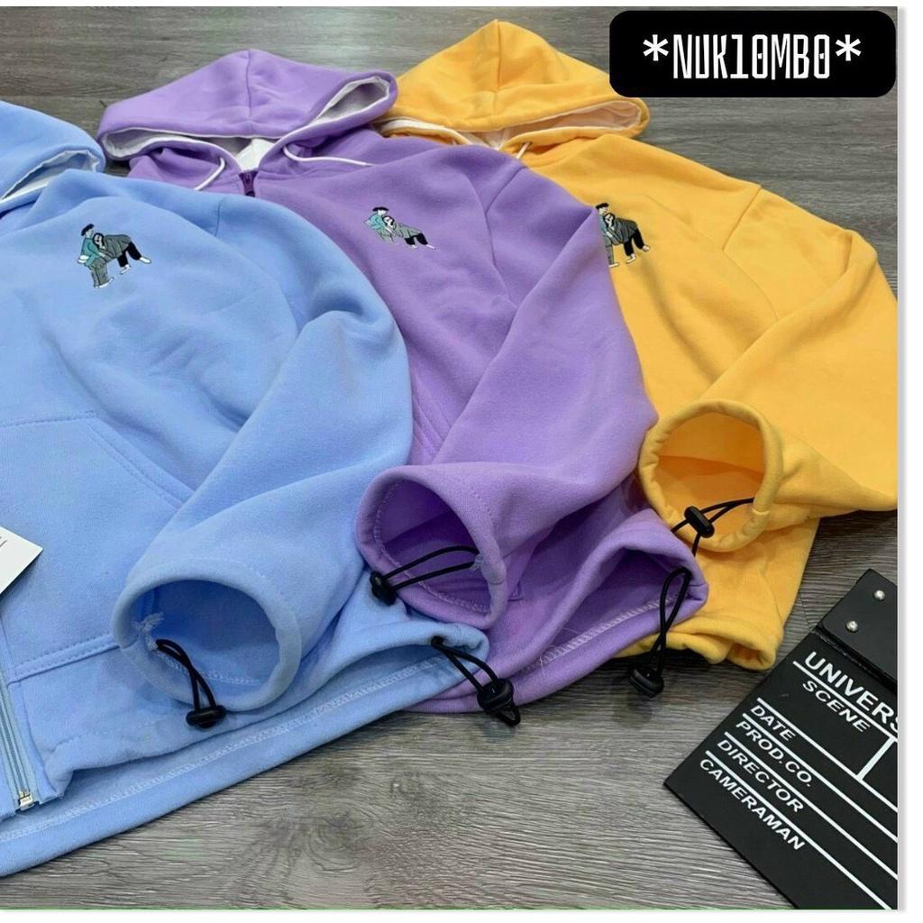 ÁO KHOÁC NỈ HOODIES NAM NỮ CỰC XINH