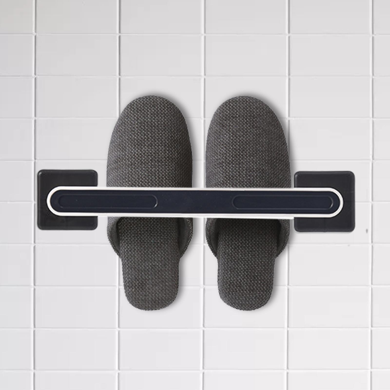 Wall Mounted Towel Bar Towel Rod Storage Organizer for Wall Kitchen Bedroom