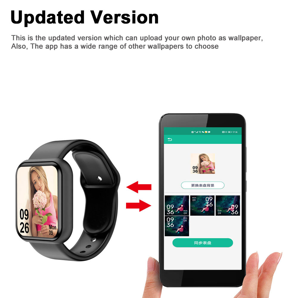 Y68 Đồng Hồ Thông Minh Nam Nữ Bluetooth Theo Dõi Sức Khỏe Vòng Tay Thể Thao Đo Nhịp Tim Huyết Áp Trẻ Em Đồng Hồ Thông Minh Smartwatch Dành Cho IOS Android