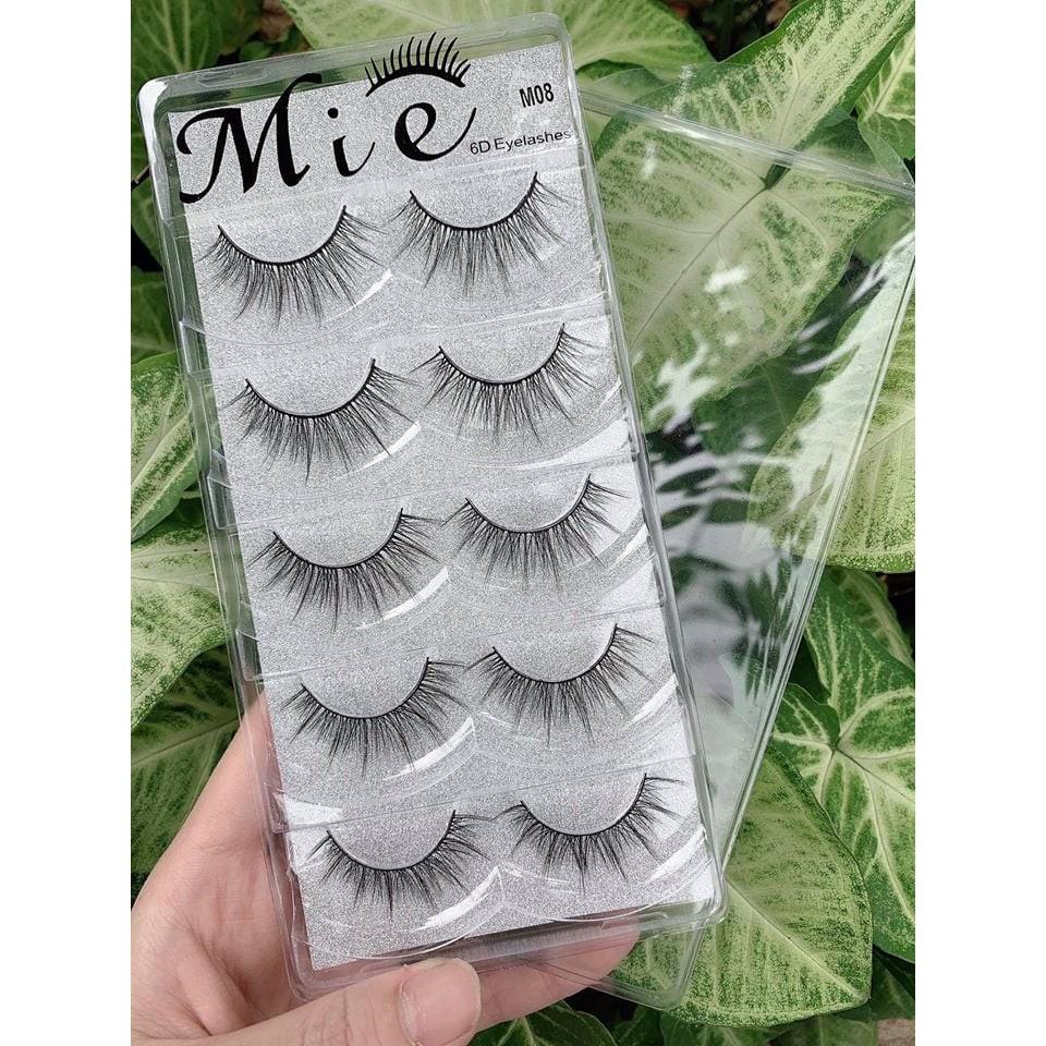 Mi Giả Mie 5 Cặp Mã 07 Siêu Tự Nhiên CÓ VIDEO HÀNG THẬT DO SHOP TỰ QUAY