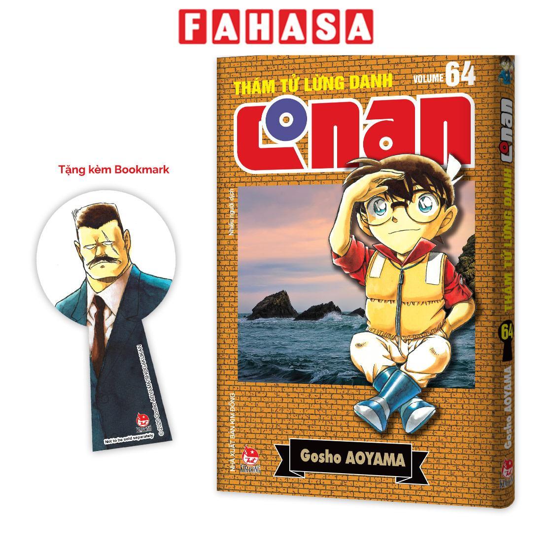 Sách - Thám Tử Lừng Danh Conan - Tập 64 - Bản Nâng Cấp - Tặng Kèm Bookmark