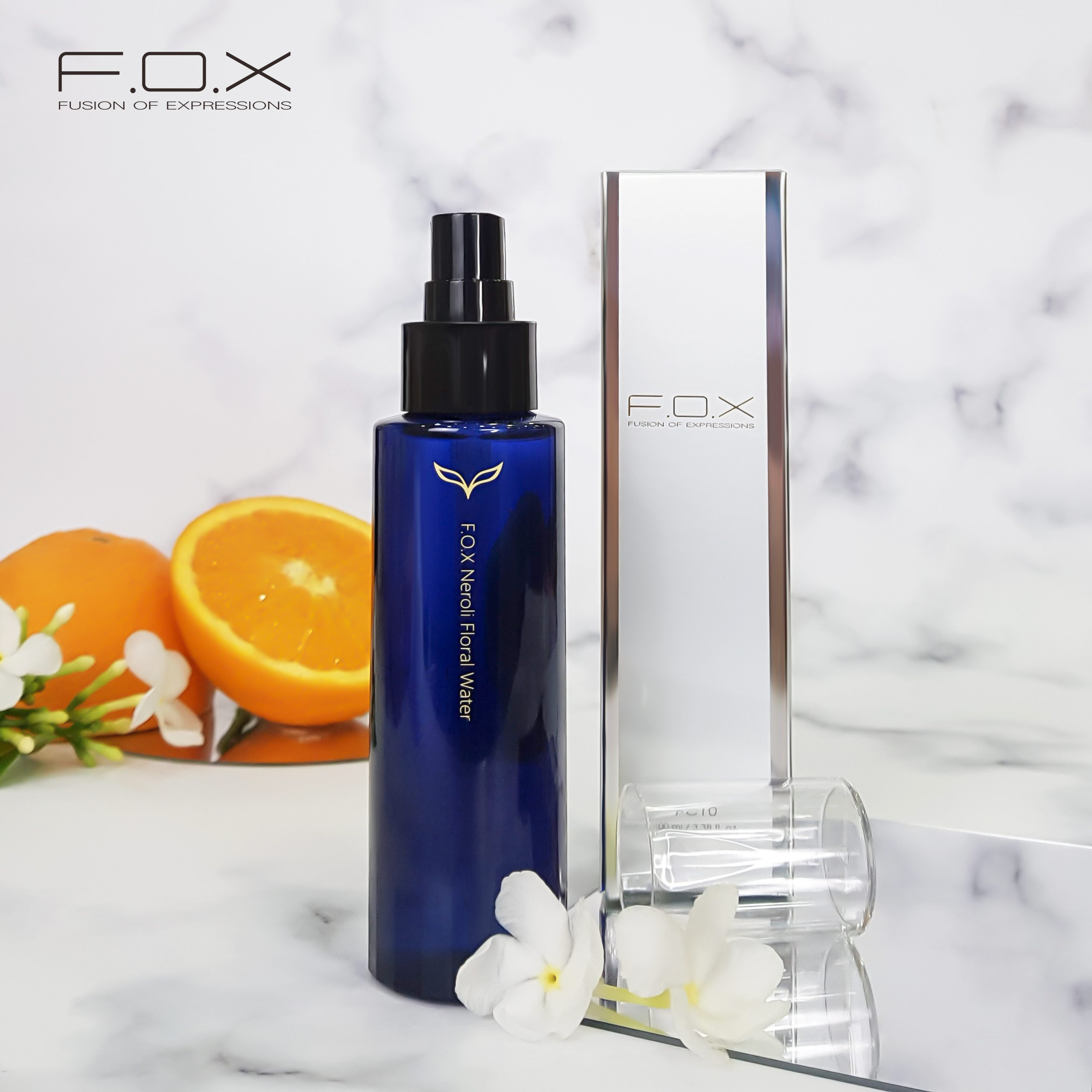 Xịt Khoáng Dưỡng Ẩm Da Và Làm Sáng Da Hương Hoa Cam Neroli Floral Water FOX Cosmetics 100ml