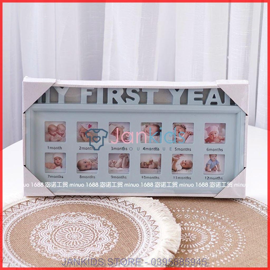 Khung ảnh lưu giữ kỉ niệm của bé từ 0 đến 12 tháng đầu tiên