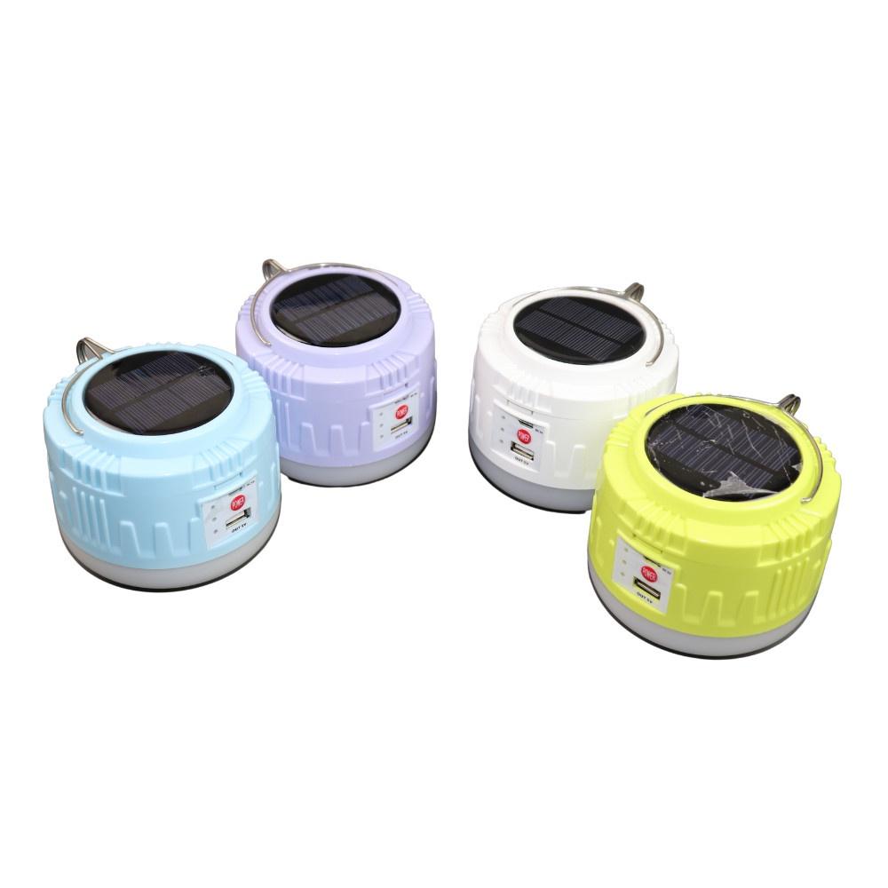 Đèn năng lượng mặt trời cắm trại 30W WJ0128, đèn camping năng lượng mặt trời