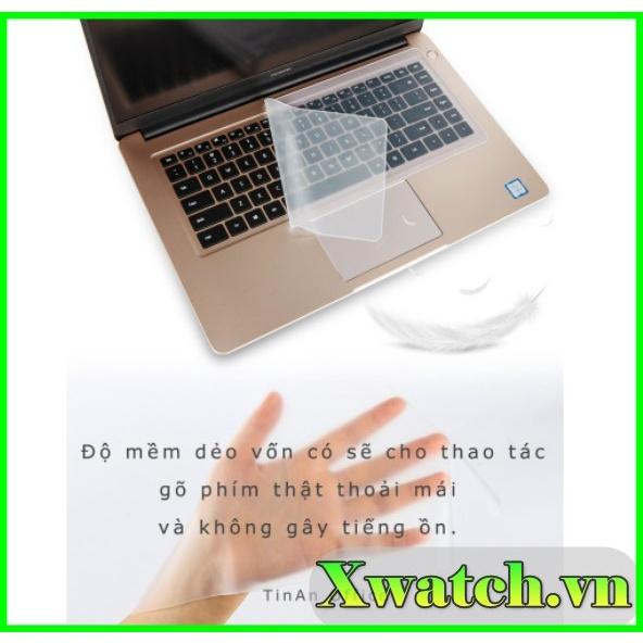 Miếng Phủ Bàn Phím Laptop 13 -14 in &amp; 15 - 17 &amp; 12 &amp; 10 inch Silicon Chống Nước, Chống Bụi Bẩn