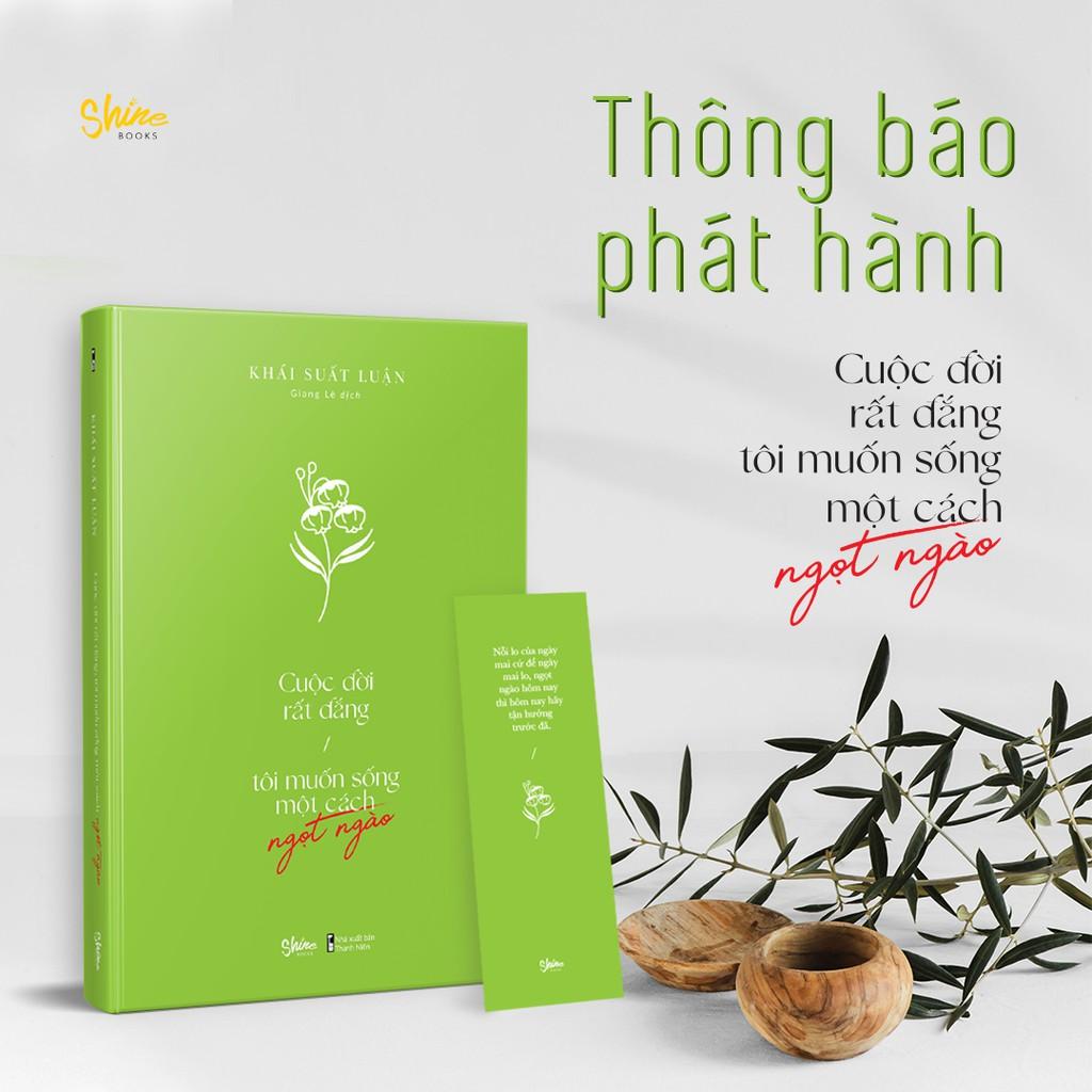 Sách  Cuộc Đời Rất Đắng, Tôi Muốn Sống Một Cách Ngọt Ngào - Skybooks - BẢN QUYỀN