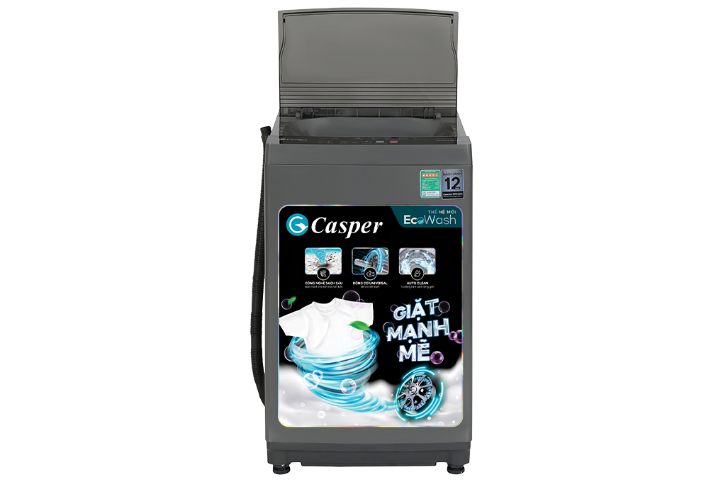 Máy giặt Casper 8.5 kg WT-85NG1 - Hàng chính hãng - Chỉ giao HCM