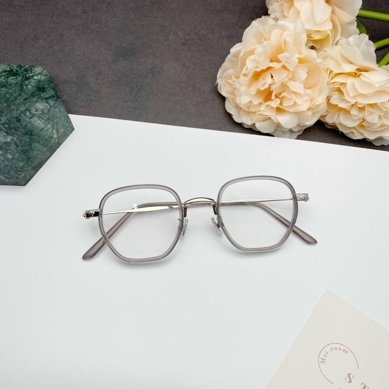 Gọng kính kim loại unisex