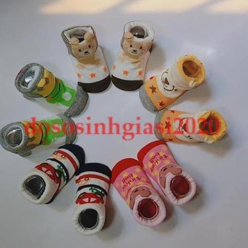 Vớ hình thú cho bé-Set 2 Đôi Tất Vớ hình thú cho Bé 0-12 Tháng