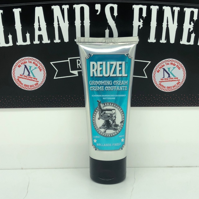 Gel vuốt tóc Reuzel Grooming Cream 100ml - Hàng chính hãng