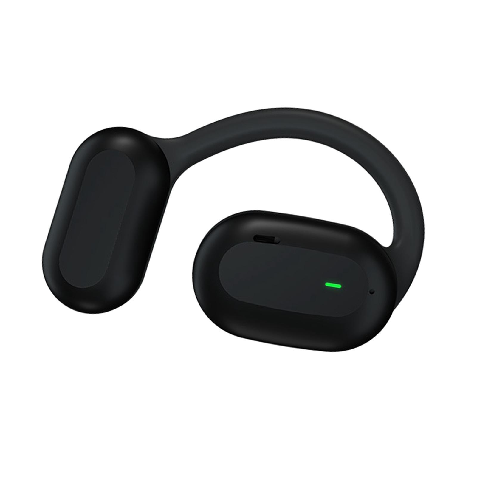 Single Ear Headphones Ear Hooks Right Ear Earbuds for Running Office Cycling