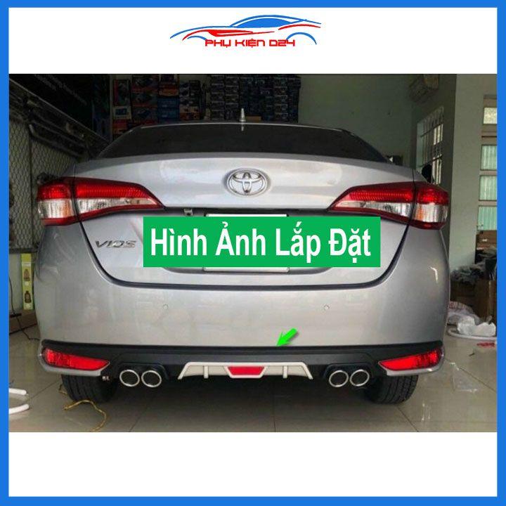 Lippo, líp chia pô ô tô Vios 2014-2015-2016-2017-2018 Mẫu 4 Pô Tròn chuẩn form xe thể thao