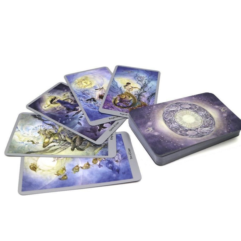 Combo Bài Bói Tarot Shadowscapes  Cao Cấp và Khăn Trải Bàn Tarot