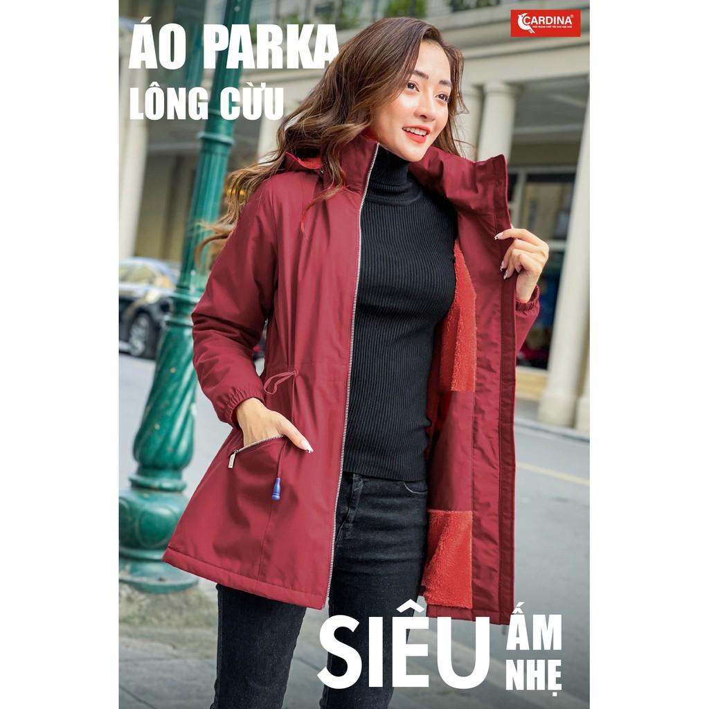 Áo PARKA Nữ Lót Lông Cừu , SIÊU PHẨM chống lạnh MÙA ĐÔNG, Siêu Nhẹ, Siêu Ấm, Chống Thấm Nước