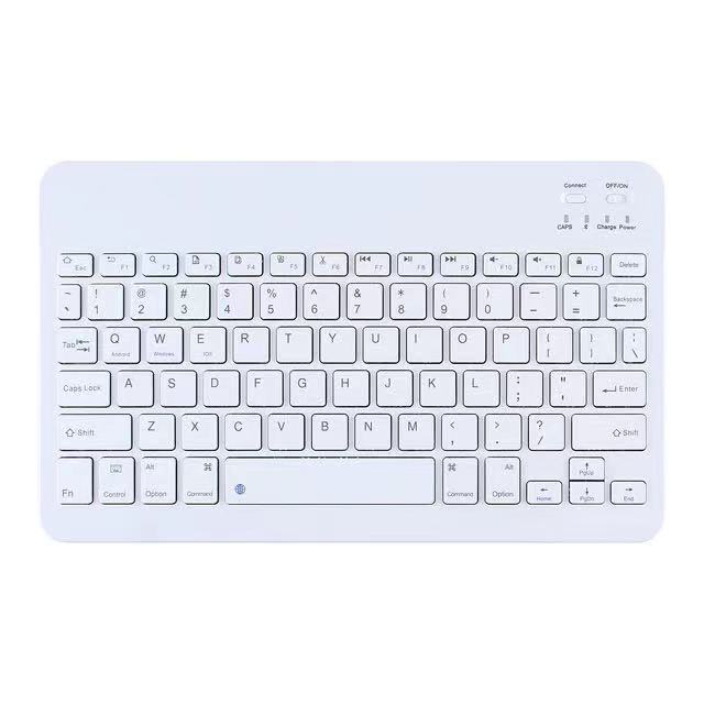 Hình ảnh Bàn phím bluetooth không dây mini BK01 7 inch dành cho Android Io.s Windows kiểu dáng nhỏ gọn cực nhẹ, pin dùng lâu hàng nhập khẩu