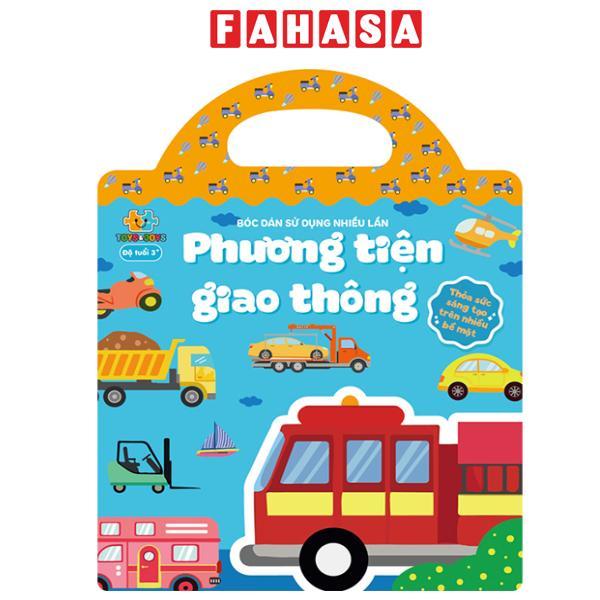 Sách - Bóc Dán Sử Dụng Nhiều Lần - Phương Tiện Giao Thông