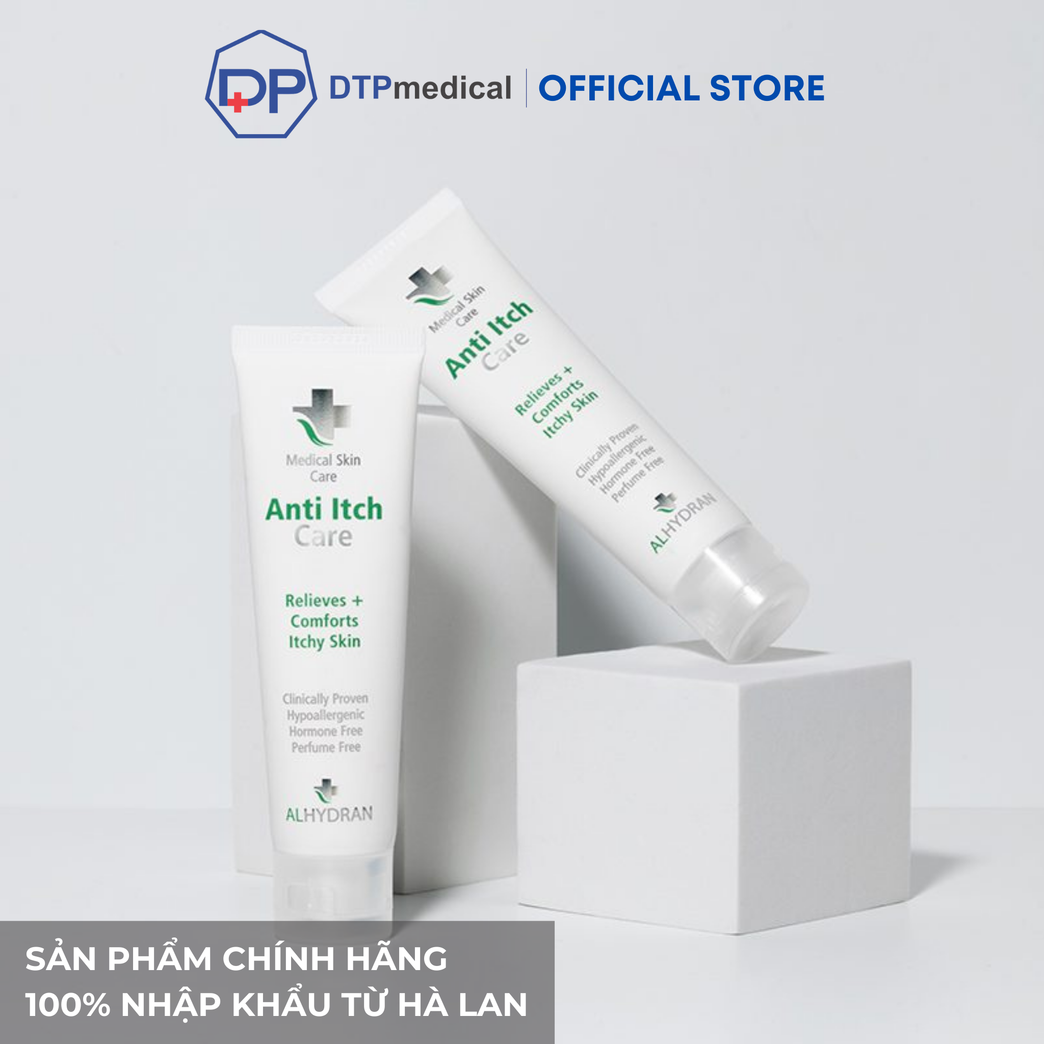 Kem bôi y tế ALHYDRAN Anti Itch Care 59ml chống ngứa, làm mát da, giảm mẩn đỏ và ngứa da