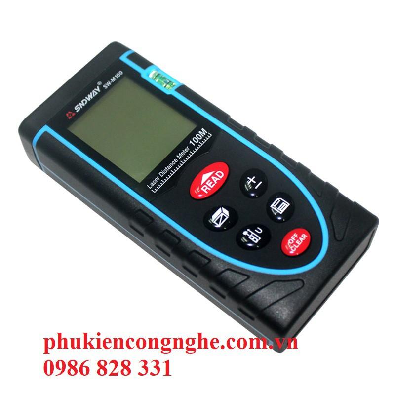 Thước đo khoảng cách 100m bằng tia laser SW-M100