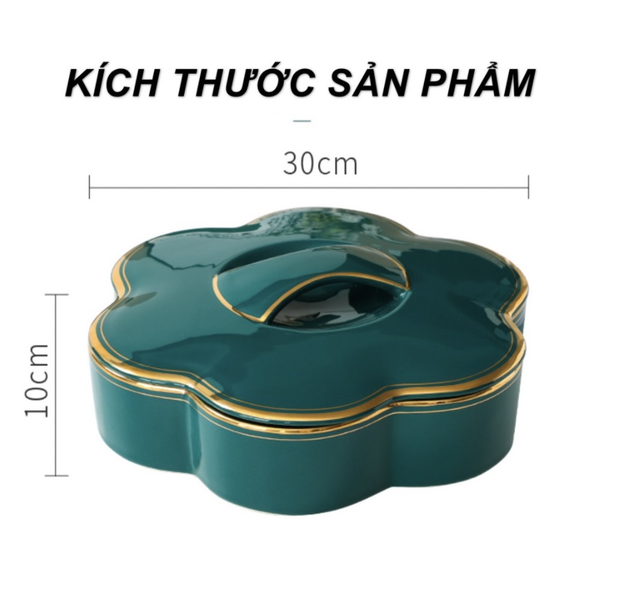 KHAY ĐỰNG MỨT TRANG TRÍ BÀN ĐẸP MẮT  3-D-H7-T4563