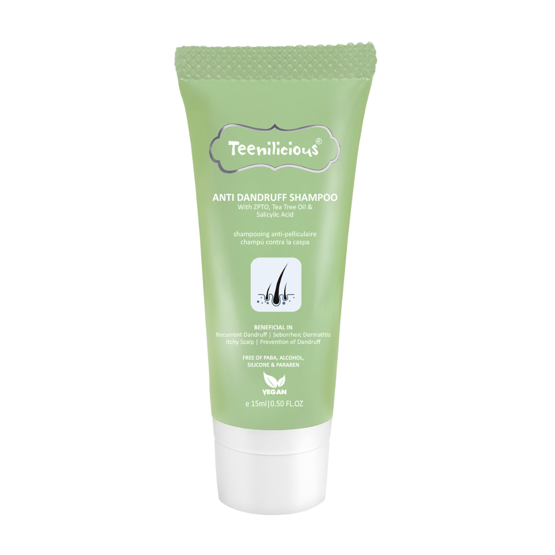 [Minisize] Dầu Gội Teenilicious Anti Dandruff Shampoo Hỗ Trợ Giảm Gàu,Giảm Ngứa Giảm Rụng Tóc - 15ml