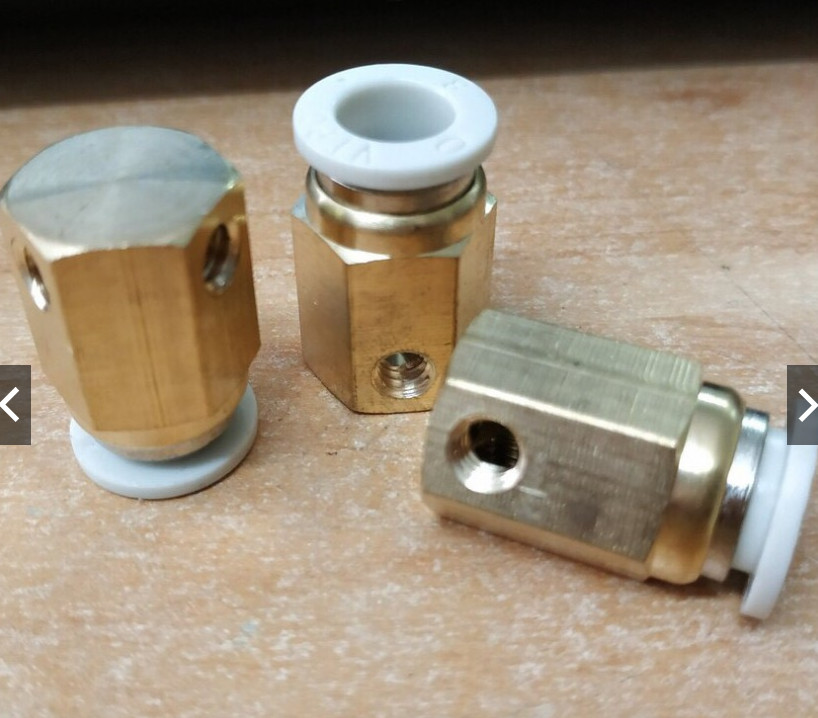 Đế cuối béc phun sương chất liệu bằng đồng  ống phi 8mm nối đầu phun sương của bộ phun sương làm mát không khí...