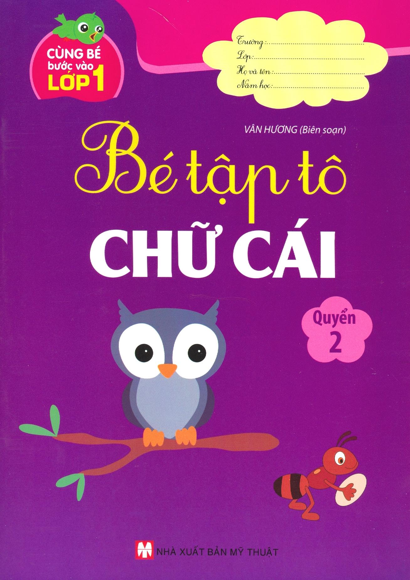 Cùng bé bước vào lớp 1 - Bé tập tô chữ cái- q,2