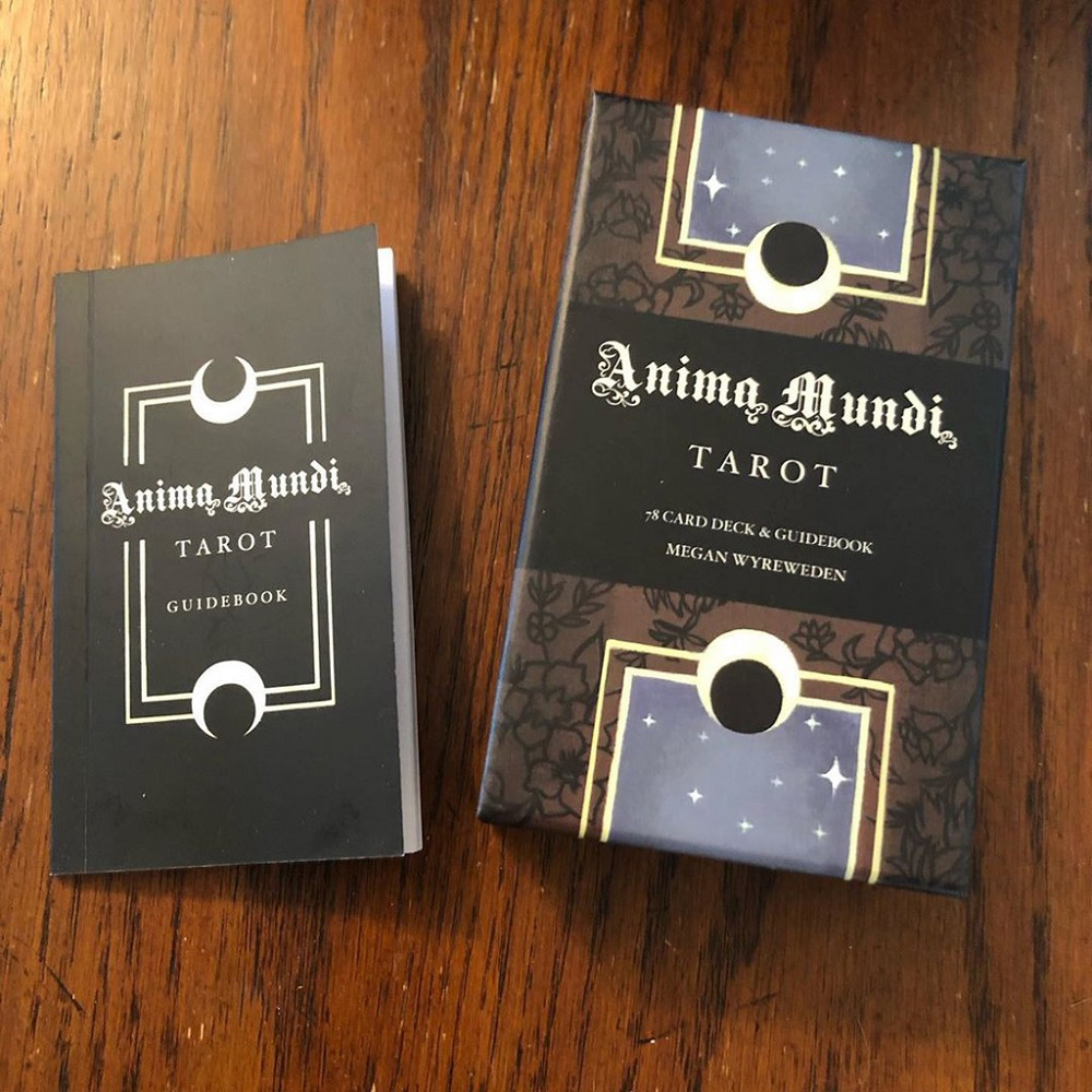 [Mạ Cạnh Size Gốc] Bài Tarot  Anima Mundi 78 Lá 7x12 Cm Hộp Cứng Cao Cấp Đá Thanh Tẩy