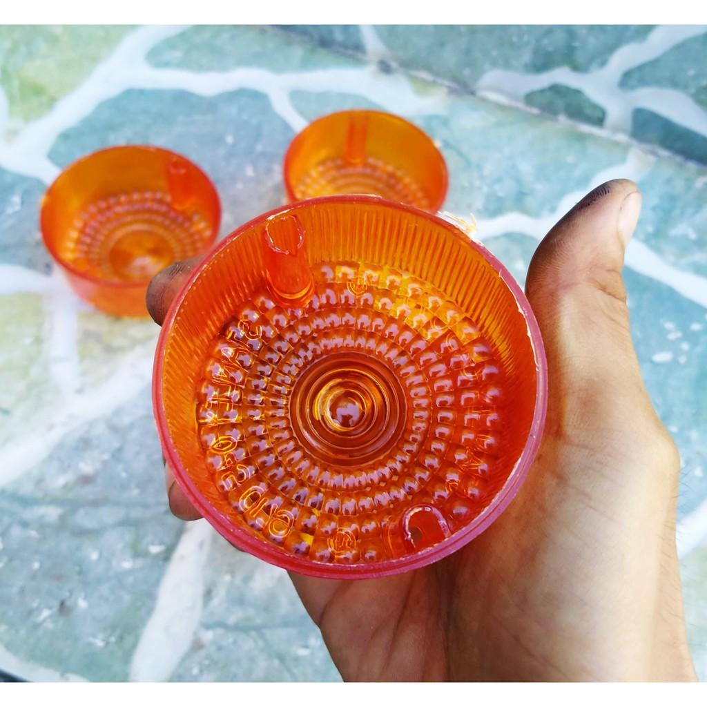 Bộ 4 lắp chụp xi nhan xe cho cup đèn tròn