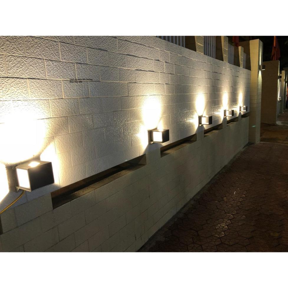 Đèn Tường Led Vuông Chống Nước 173 7w Điều Chỉnh Góc Sáng