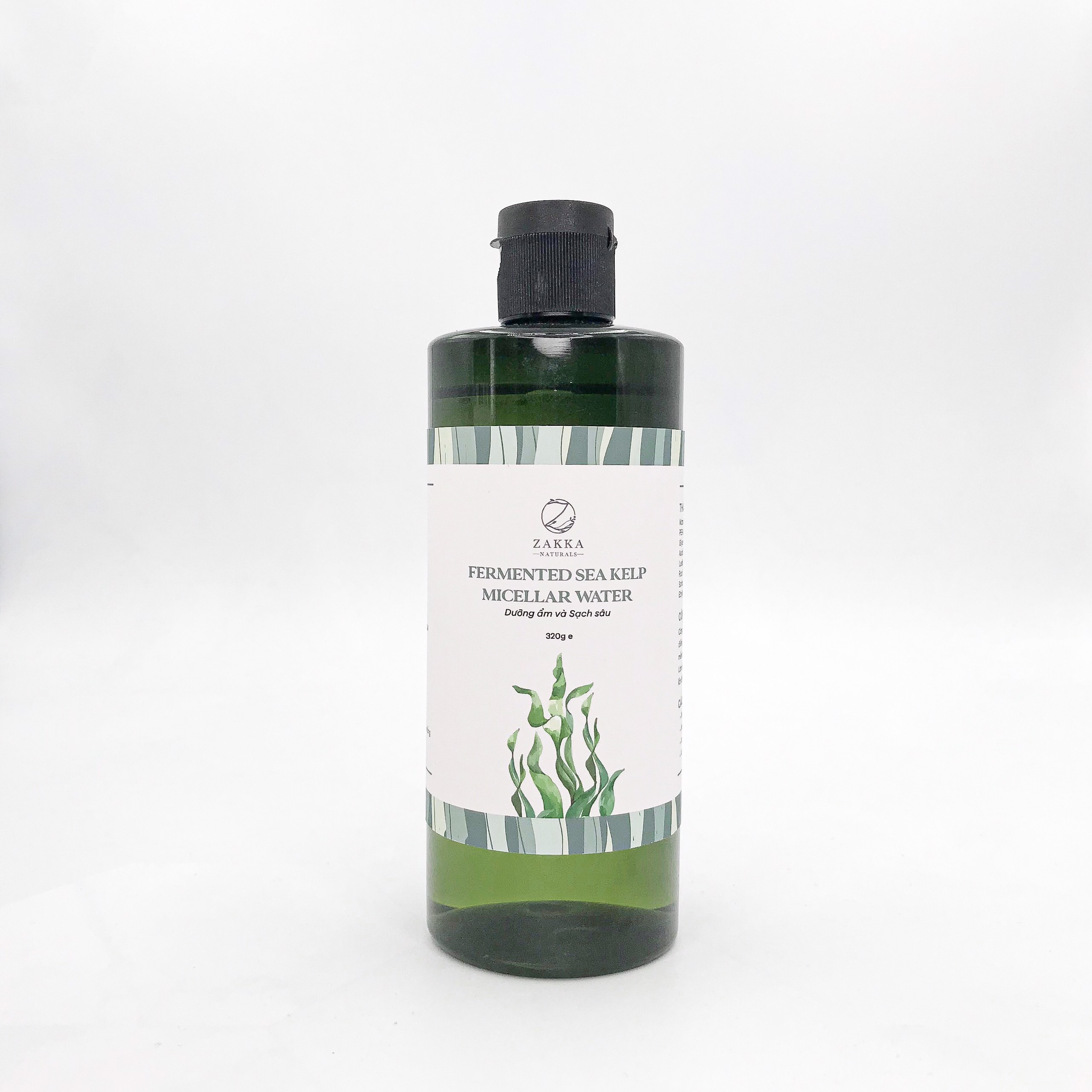 Nước Tẩy Trang Micellar Water Sạch Sâu, Dịu Nhẹ, Dưỡng Ẩm Da - Fermented Sea Kelp Micellar Water - Zakka Naturals 320 - 480g