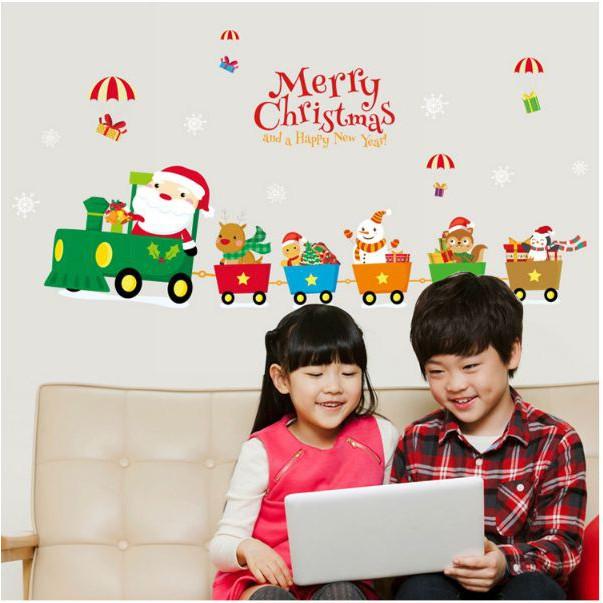 DECAL TRANG TRÍ NOEL 2 MẶT 2021 SỐ 36