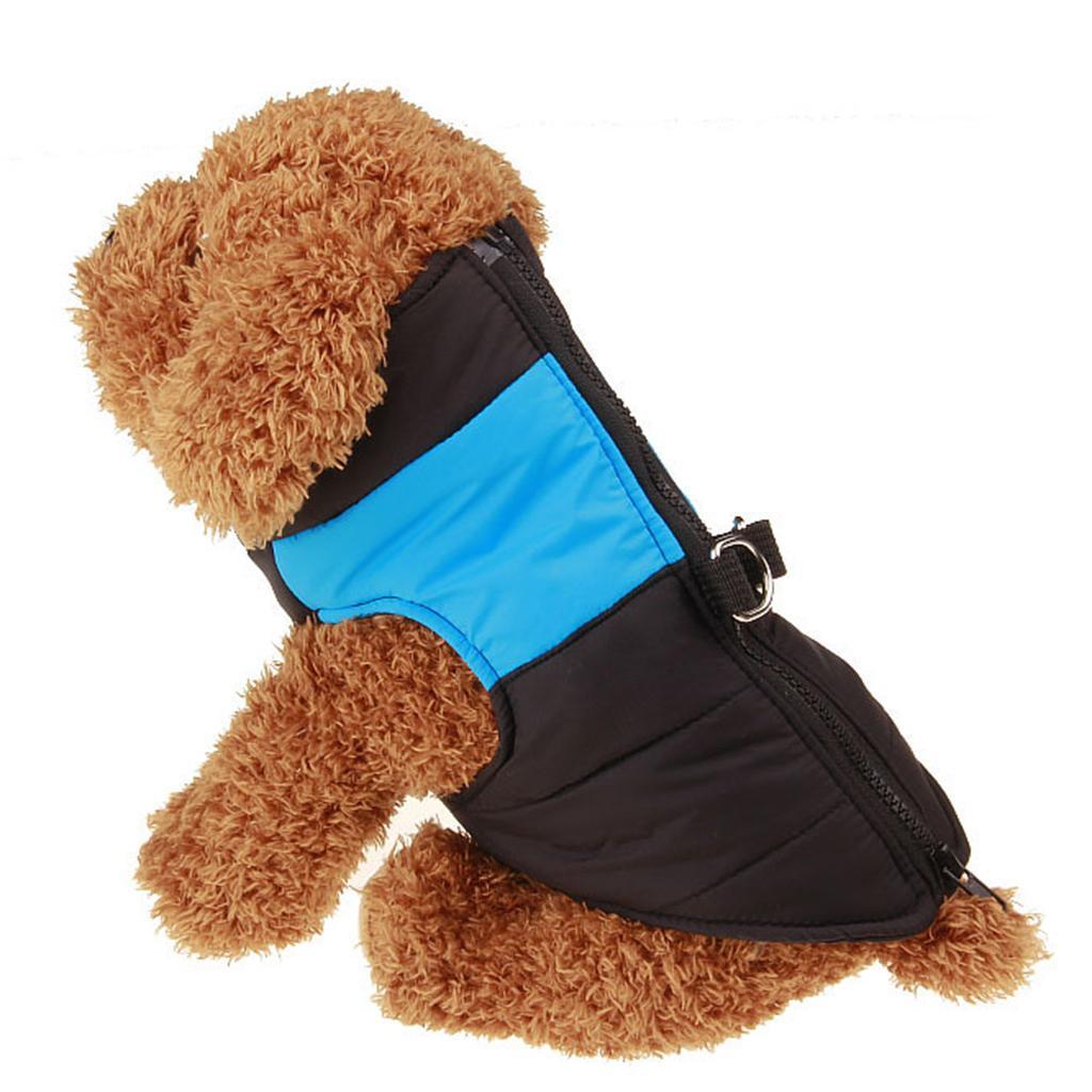 Dog Winter Warm Coat Vest Waterproof Jacket Down Vest Puppy Clothes