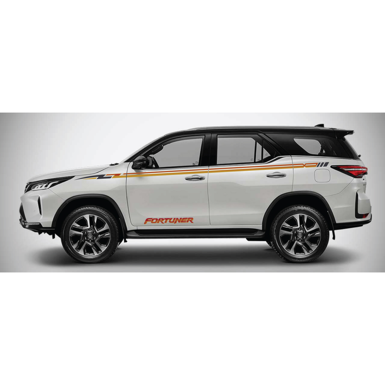 Tem decal dành cho xe fortuner, tem xe thiết kế, tem xe oto đẹp WRAP 79, KT 334x11cm