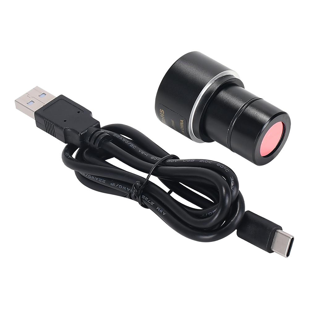 5MP CMOS USB2.0 Microscope Camera Digital Electronic Eyepiece Free Driver Microscope High Speed Industrial Camera Compatible with Wins 2000 XP WIN7